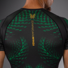 Рашгард - Venum Matupa Short Sleeve Rashguard - Black/Green/Gold​